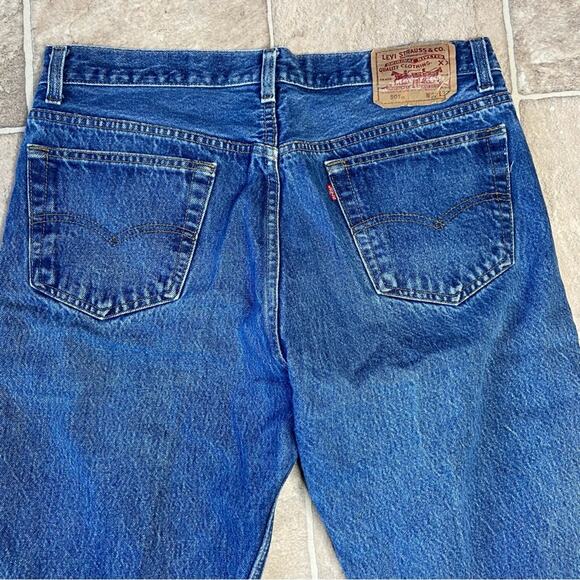 Vintage Levi’s 501 xx Blue Straight-Leg Jeans - Picture 6 of 7